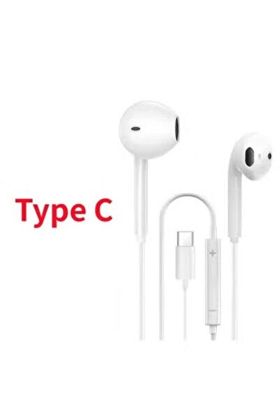 Power Plus Type C Stereo Earphones with Microphone and Volume Control