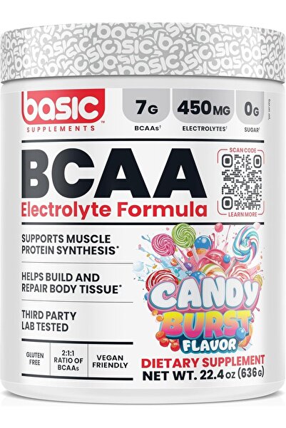 Basic Supplement مكملات غذائية أساسية، أحماض أمينية متفرعة السلسلة (BCAA) بنك...