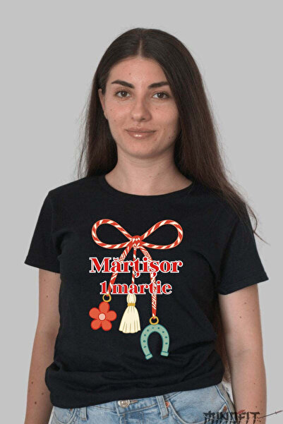 GILDAN Tricou Martisor 1 Martie Cu Simboluri Dama