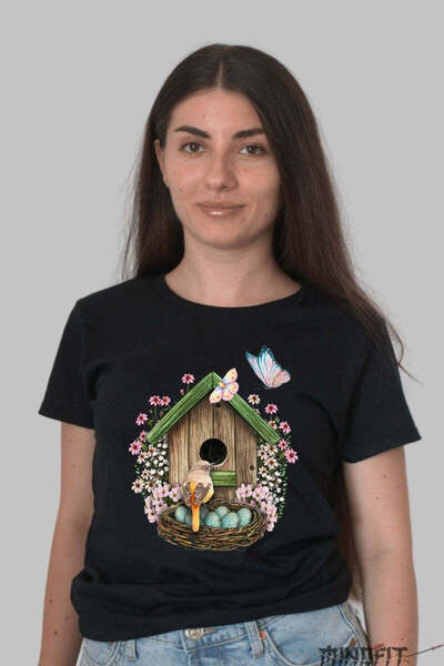 GILDAN Tricou Cu Flori De Primavara Cuibul Sperantei Dama