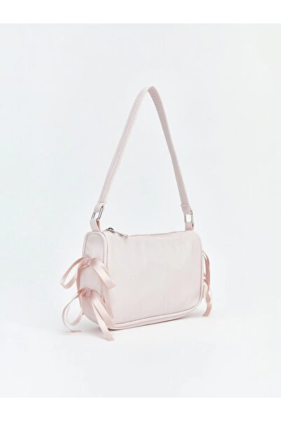 LC Waikiki LCW ACCESSORIES Pembe Fermuar Kapamalı Kız Çocuk Omuz Çantası