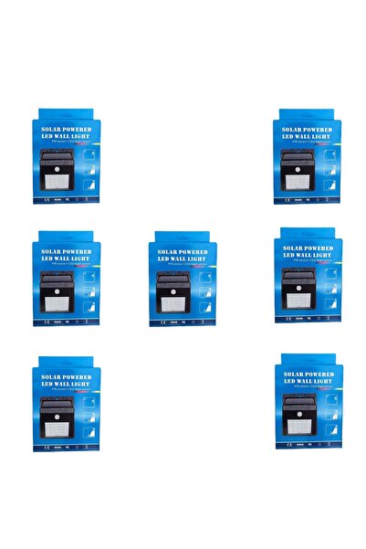 Generic مصباح جداري LED يعمل بالطاقة الشمسية 6+1 مع مستشعر حركة ليلي | إضاءة ...