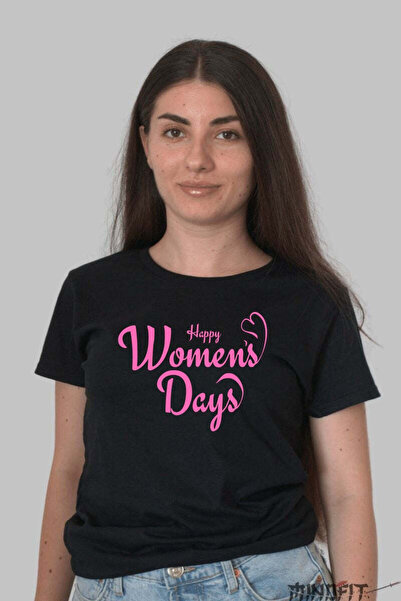 GILDAN Tricou 8 Martie Happy Women S Days Roz Dama