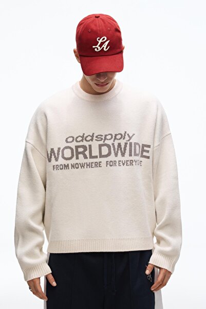 Bershka Jakarlı baskılı jarse