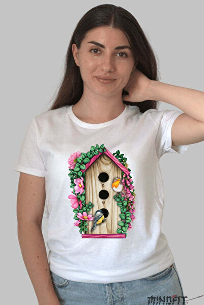 GILDAN Tricou Cu Flori De Primavara Cuib De Pasiune Dama