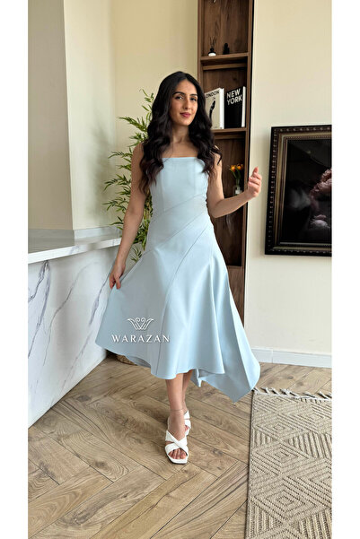 Warazan فستان سهرة ناعم وراقي