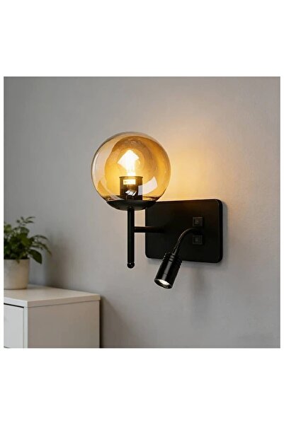 Hummer Modern wall light, black color, E27 light base size