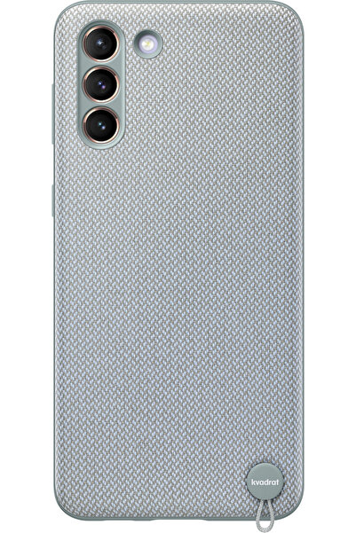 Samsung Πλαστικό πίσω κάλυμμα Kvadrat, ανθεκτικό γκρι (Galaxy S 21+ 5 G)