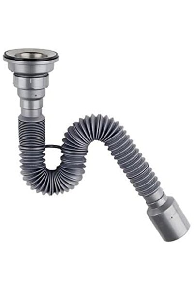 AyrStore Lavabo Sifonu Lüks Körüklü Evye,Lavabo Sifonu Donau 50 mm