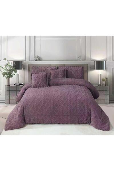 ALMIAAD Luxurious double winter bedspread with a soft touch and velvet materi...