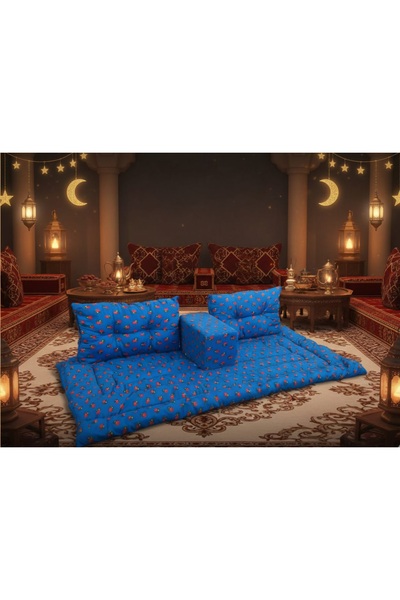 Ropi Luxury 4-in-1 Floor Seating Set - Traditional Arabic Majlis, Floor Sofa Set