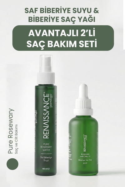 renaıssanceprestıge Renaissance Prestige Saf Biberiye Suyu & Biberiye Saç Yağ...