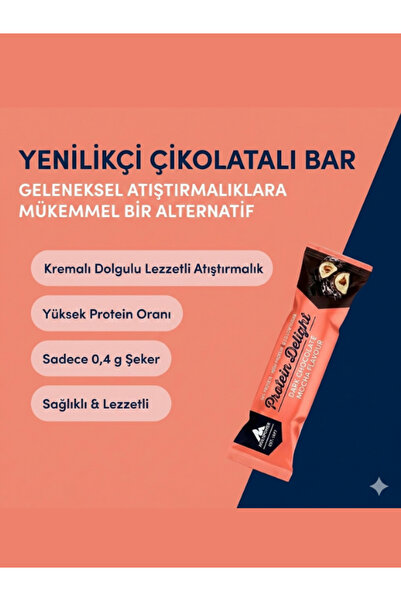 Multipower Protein Delight 35 Gr x 18 Adet - Bitter Çikolata & Mocha Aromalı Protein Bar