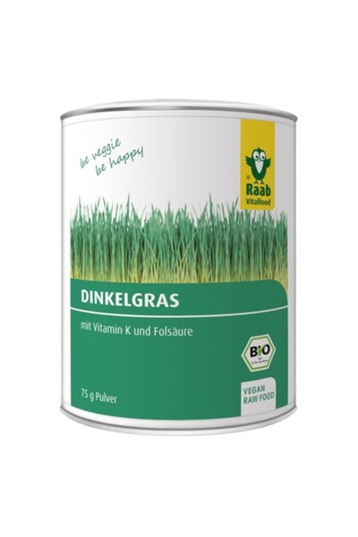 RAAB Iarba de grau bio pudra 75g