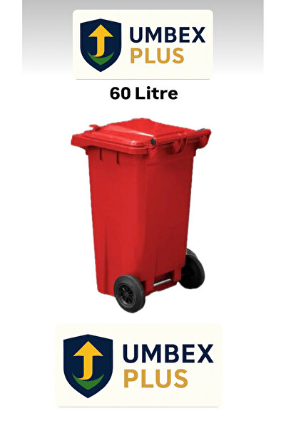 UMBEX PLUS Umbex Plastik Çöp Konteyneri 60 Litre Plastik Konteyner - A Isıya ...