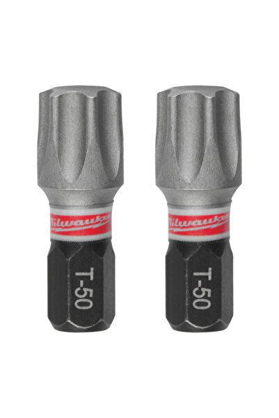 Milwaukee Biți TX pentru șurubelnițe SHOCKWAVE™ IMPACT DUTY CD TX50 25 mm - 1...