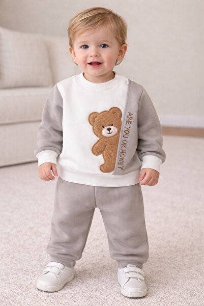 BabyCoco 3 iplik bebek eşofman takımı