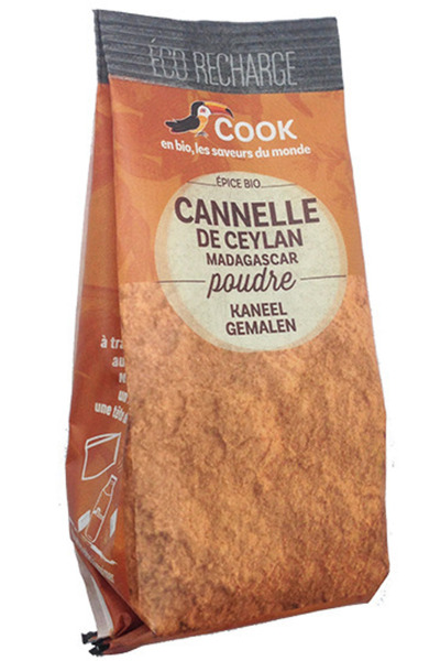 COOK Ceylon cinnamon powder organic 35g refill