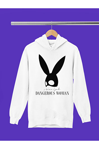 MAGORS Hanorac pentru copii cu glugă, cu imprimeu Ariana Grande, de calitate ...