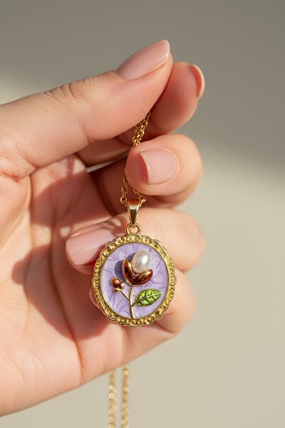 Pisidesa Antique Artistic Floral Necklace Series – Gold Plated, Gift, Special...