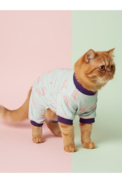 Kemique Bella Pony Pamuklu Kedi Tulum Pijama