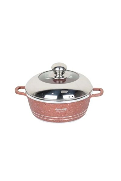 HOME MASTER High Quality Cooking Pot with Stainless Steel Lid and Glass Opening