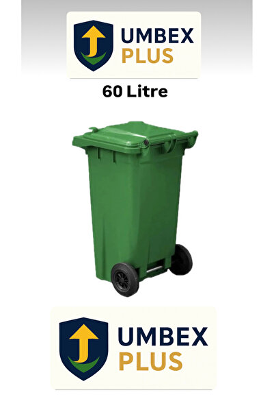 UMBEX PLUS Umbex Plastik Çöp Konteyneri 60 Litre Plastik Konteyner - A Isıya ...