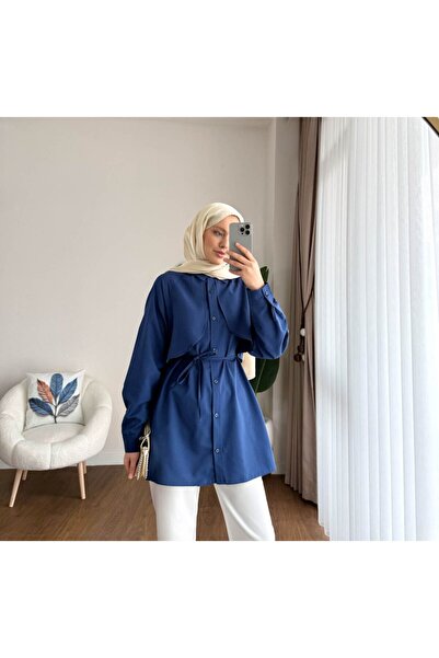 MOONSC Women's Cape Covered Hijab Shirt - Tunic