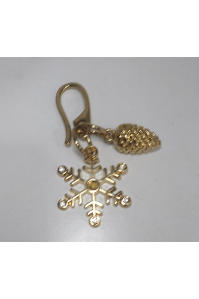 esdekor Vakko snowflake keychain 8 cm 1 piece