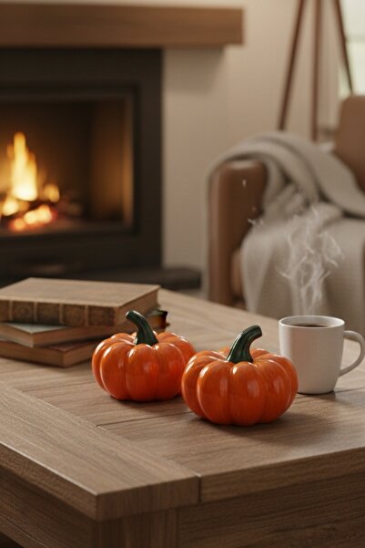 Home Decorations Dekoratif balkabağı 2'li