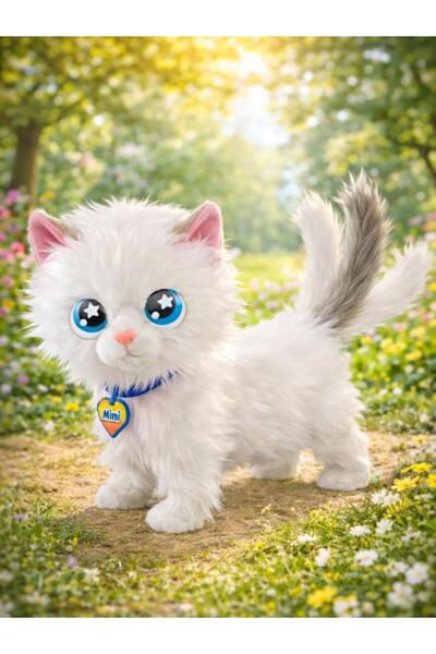 ANIMAGİC Mimi İnteraktif Kedi – Yürüyen Pelüş Oyuncak (Goliath 9201)
