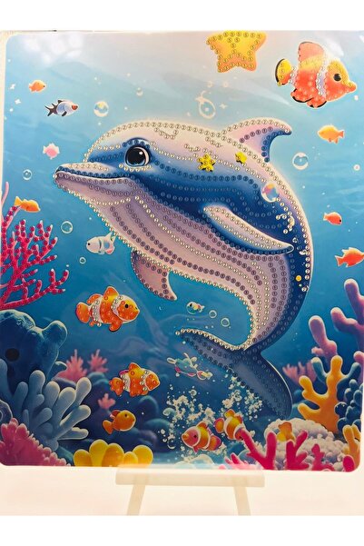 DUCK HOBY 21X25 Beaded Stone Mosaic Diamond Painting for Kids Tapestry Board ...