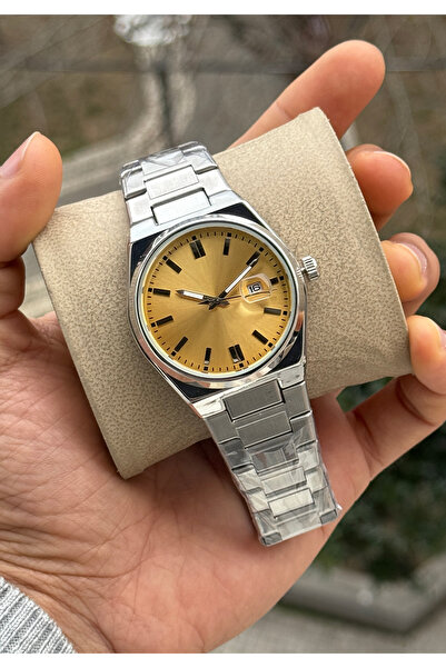 Tulpar New Season Special Boxed Men's Wristwatch with Calendar Function Steel...