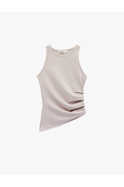 Koton Shimmery Ribbed Blouse