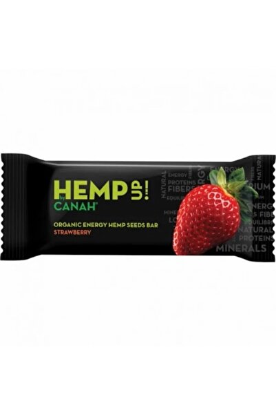 DAsiNU Baton cu Seminte de Canepa si Capsuni , 48 grame