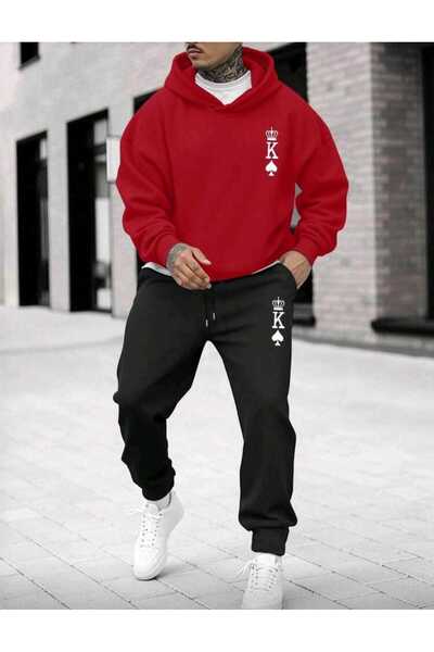 DİVİN Unisex Street Style Tracksuit Set