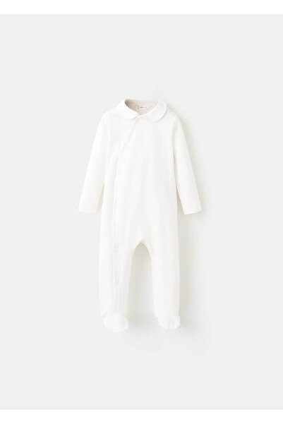 MANGO Baby %100 pamuk uzun pijama