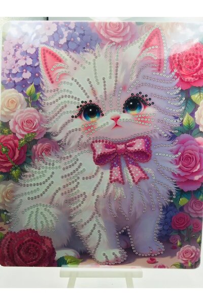 DUCK HOBY 21X25 Beaded Stone Mosaic Diamond Painting for Kids Tapestry Board ...