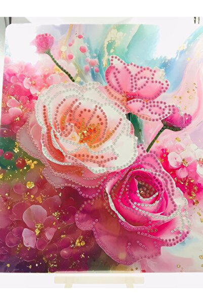 DUCK HOBY 21X25 Beaded Stone Mosaic Diamond Painting for Kids Tapestry Board ...