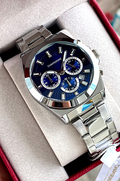 Chaperone Orijinal Erkek Kol Saati Çelik Kordon Sevgiliye Hediye Sevgililer G...