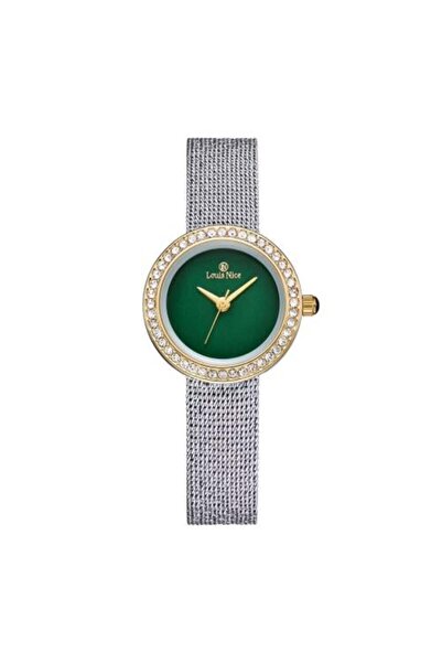 Louis Nice Elegant Women's Watch in Gray and Gold