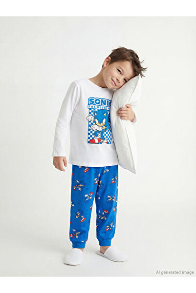 LC Waikiki Quality Parts Sonic Printed Boys' Pajama Set from Çelebi Store