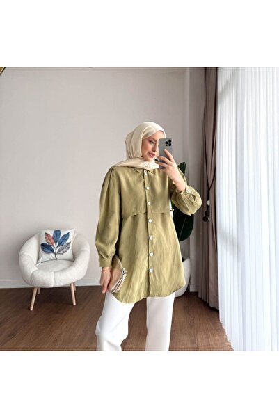 MOONSC Women's Violet Hijab Shirt