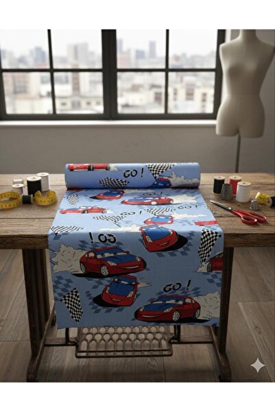 VODDİ 1 metar Štampano tkanina | Navlaka za poplun Sa šljokicama K- Čaršav L-...