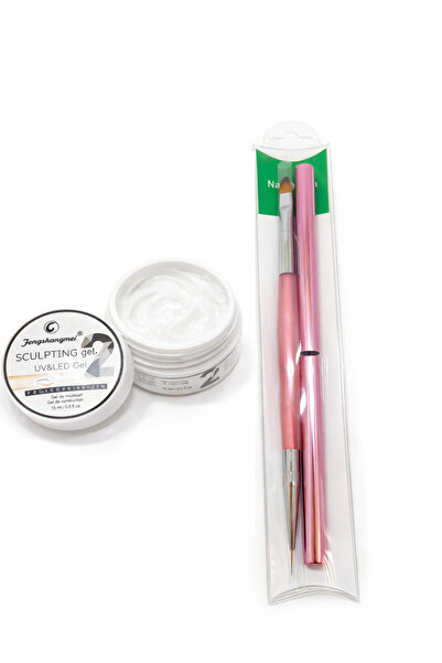 FSM Gel Constructor Unghii Fengshangmei Sculpting Gel UV/LED Nr. 2 – Clear + ...