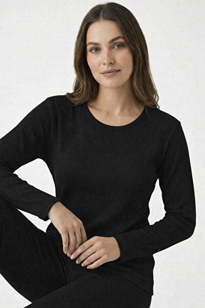 Melesh Women's Comfortable Relaxed Selani̇k Fabric Relax Pajama Set (Bottom a...