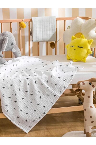 LC Waikiki Mixed Cotton Baby Blanket 85X85 cm (S6)