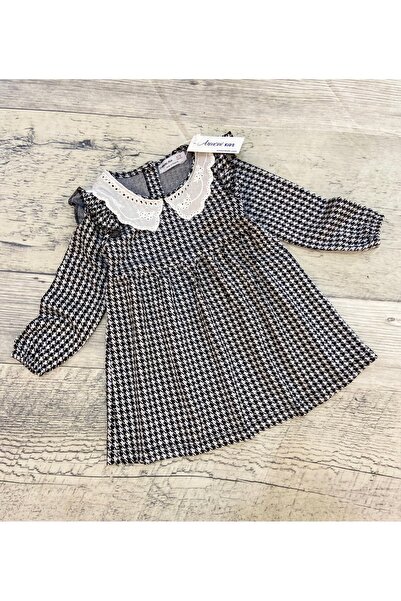 Store Yakalı Elbise