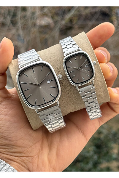 Tulpar New Season Special Design Calendar Lover Couple Wrist Watches