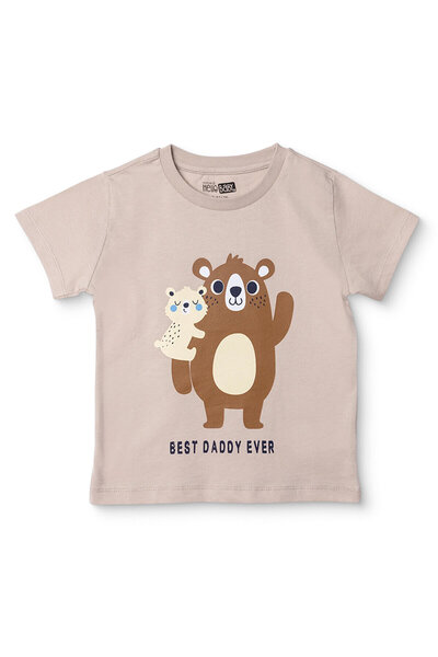ebebek Hello Baby HelloBaby HelloBaby Erkek Bebek Tshirt Hayvan Baskılı Bisik...